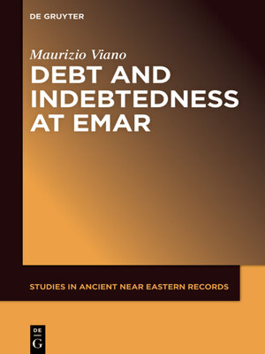 cover image of Debt and Indebtedness at Emar